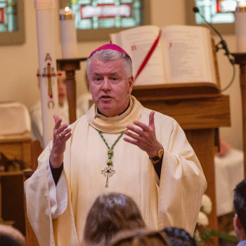 Bishop: "Faith is not a political position"