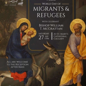 World Day of Migrants and Refugees – September 28, 2025