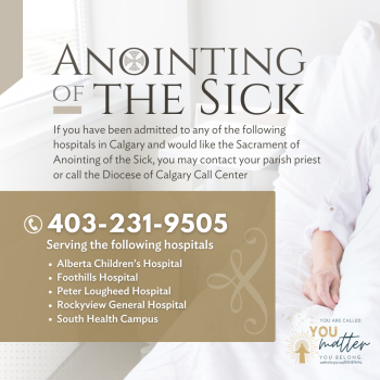 Anointing of the Sick in Calgary