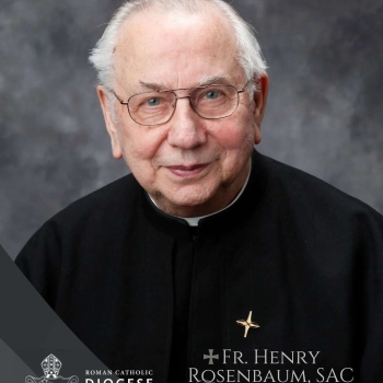 In memoriam: Fr. Henry Rosenbaum, SAC